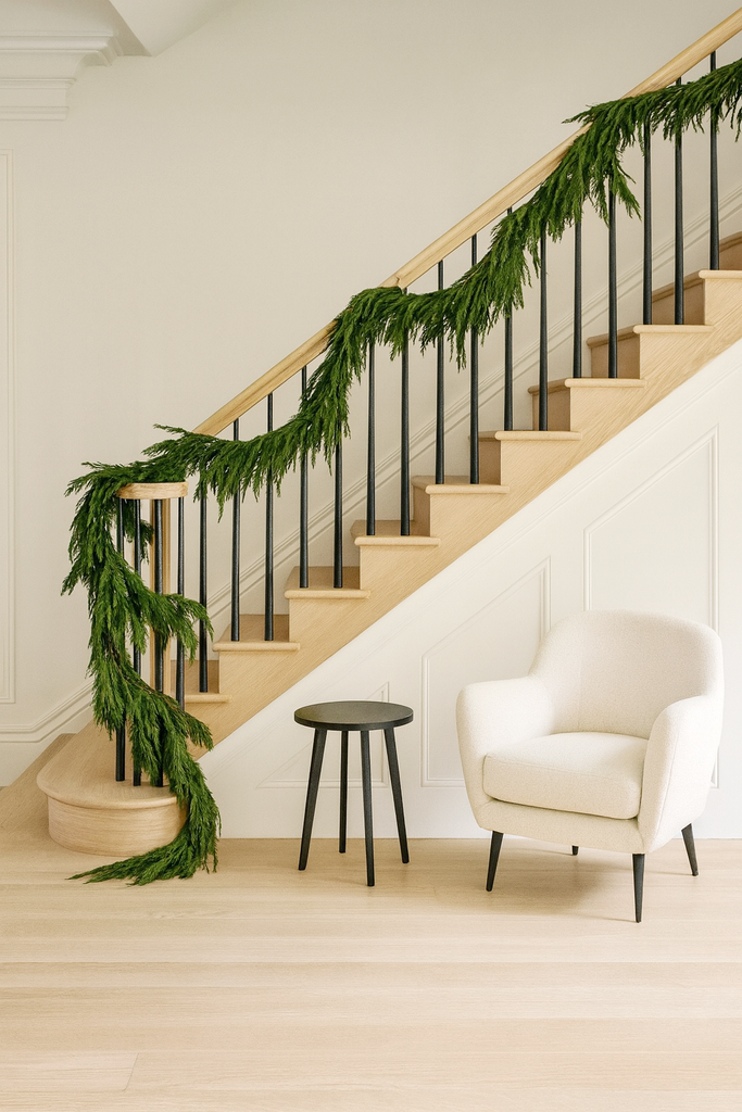 Natural Touch Norfolk Pine Garland - 180"