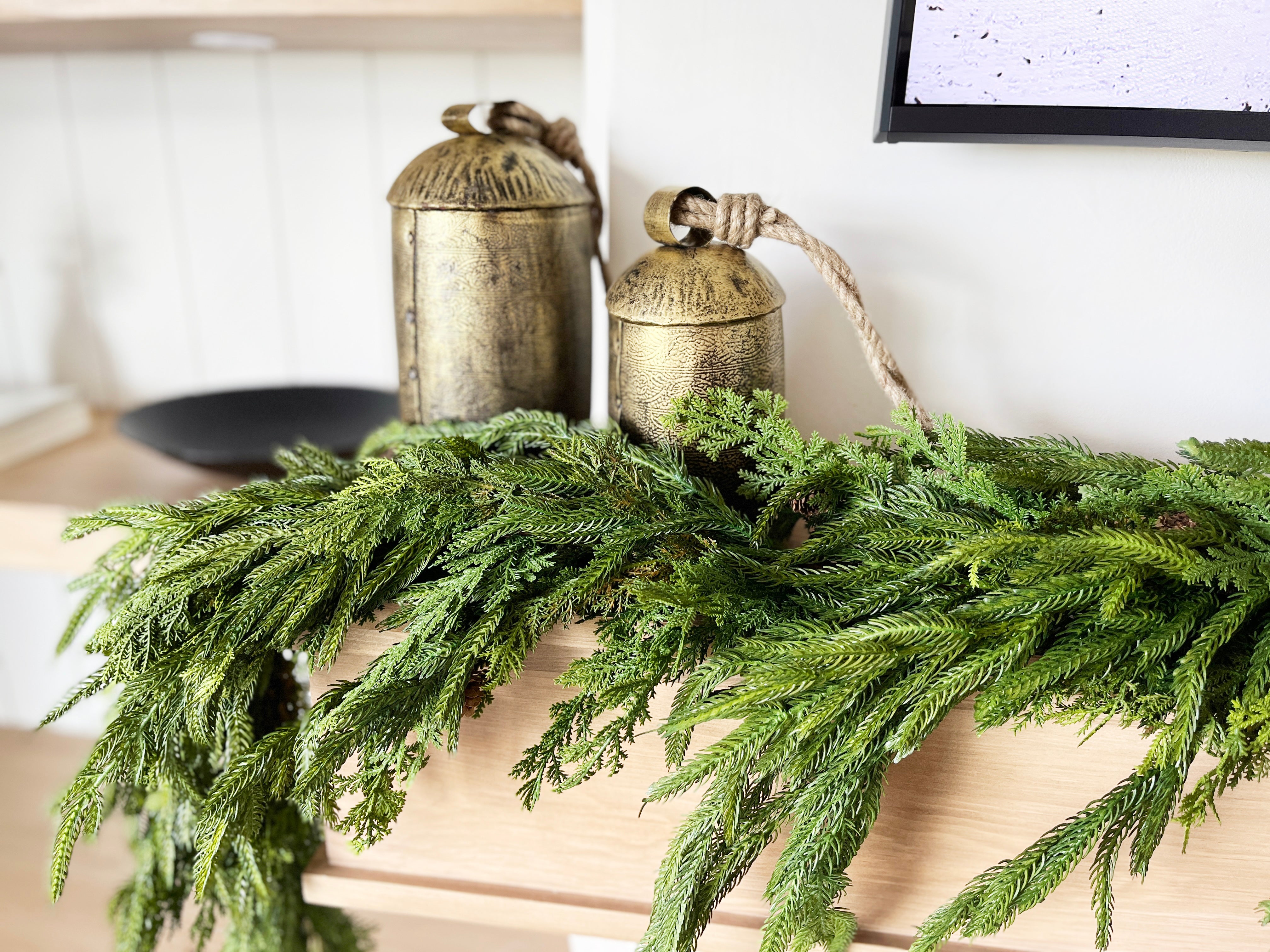 Shops Norfolk Pine Garland