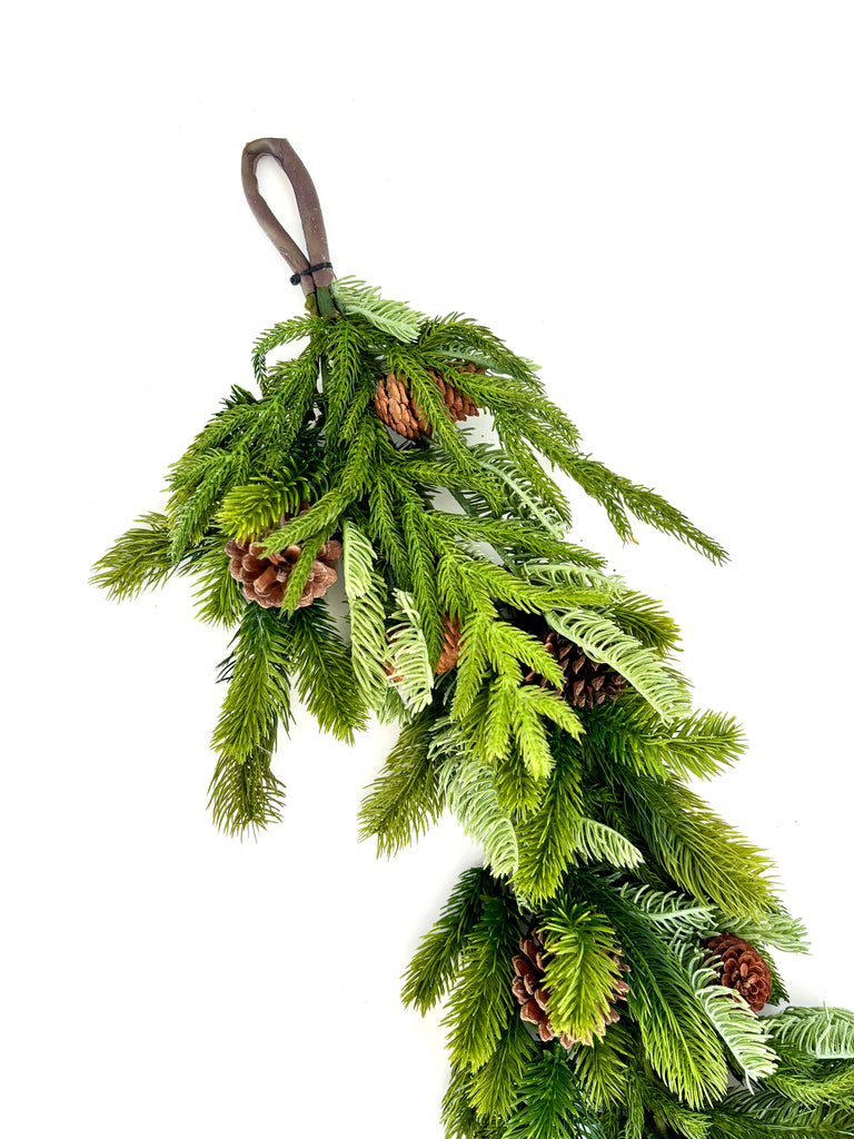 Norfolk Pine Spruce Garland - 48"