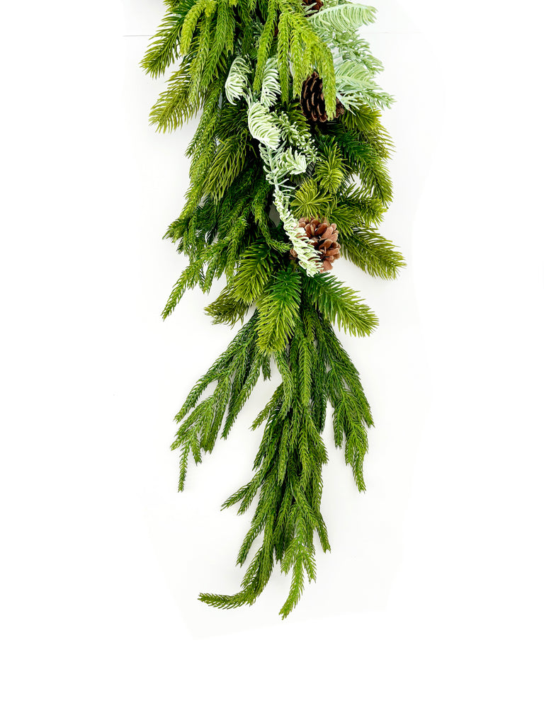 Norfolk Pine Spruce Garland - 48"