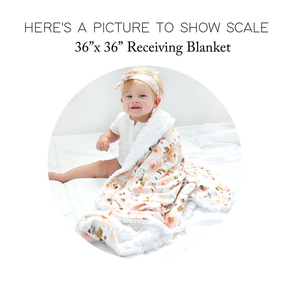 Design Your Own Minky Baby Blanket - Cozy Cottontail